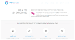 Desktop Screenshot of enricgomez.com