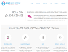 Tablet Screenshot of enricgomez.com